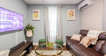 Appartement moderne 3 chambres avec Spa & jacuzzi, parking gratuit & belle vue