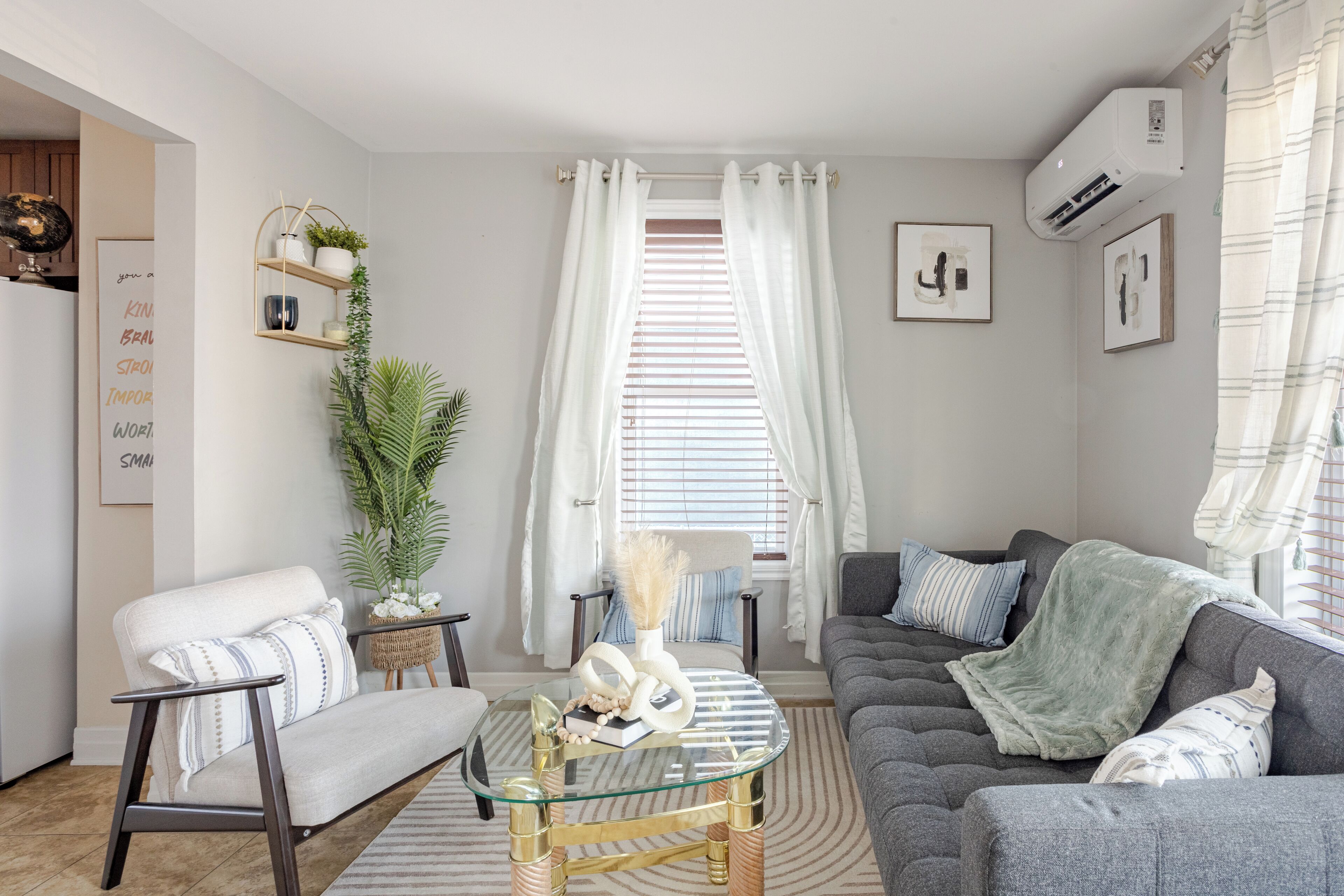 Smart TV, foosball, table tennis, books