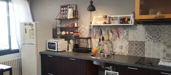Studio apartment with patio, minutes from the airport and downtown Bergamo.