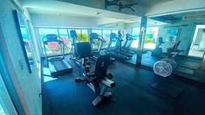 Apartment, 3 Bedrooms, Balcony, Garden View | Fitness facility - Apartment in the Causeway Amador (Panama City)