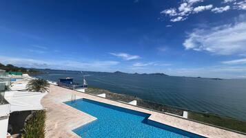 Apartment, 3 Bedrooms, Balcony, Garden View | Pool | Outdoor pool
