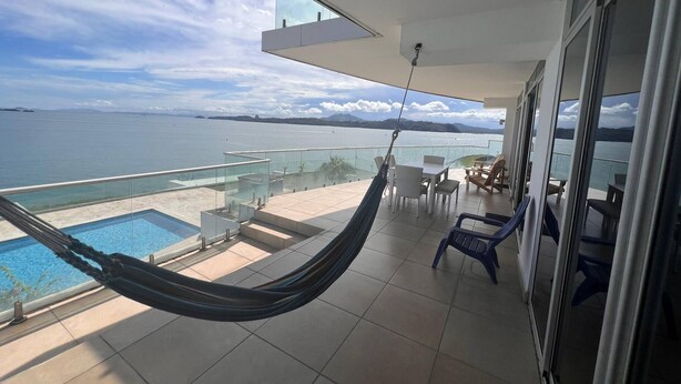 Apartment, 3 Bedrooms, Balcony, Garden View | Outdoor dining - Apartment in the Causeway Amador (Panama City)