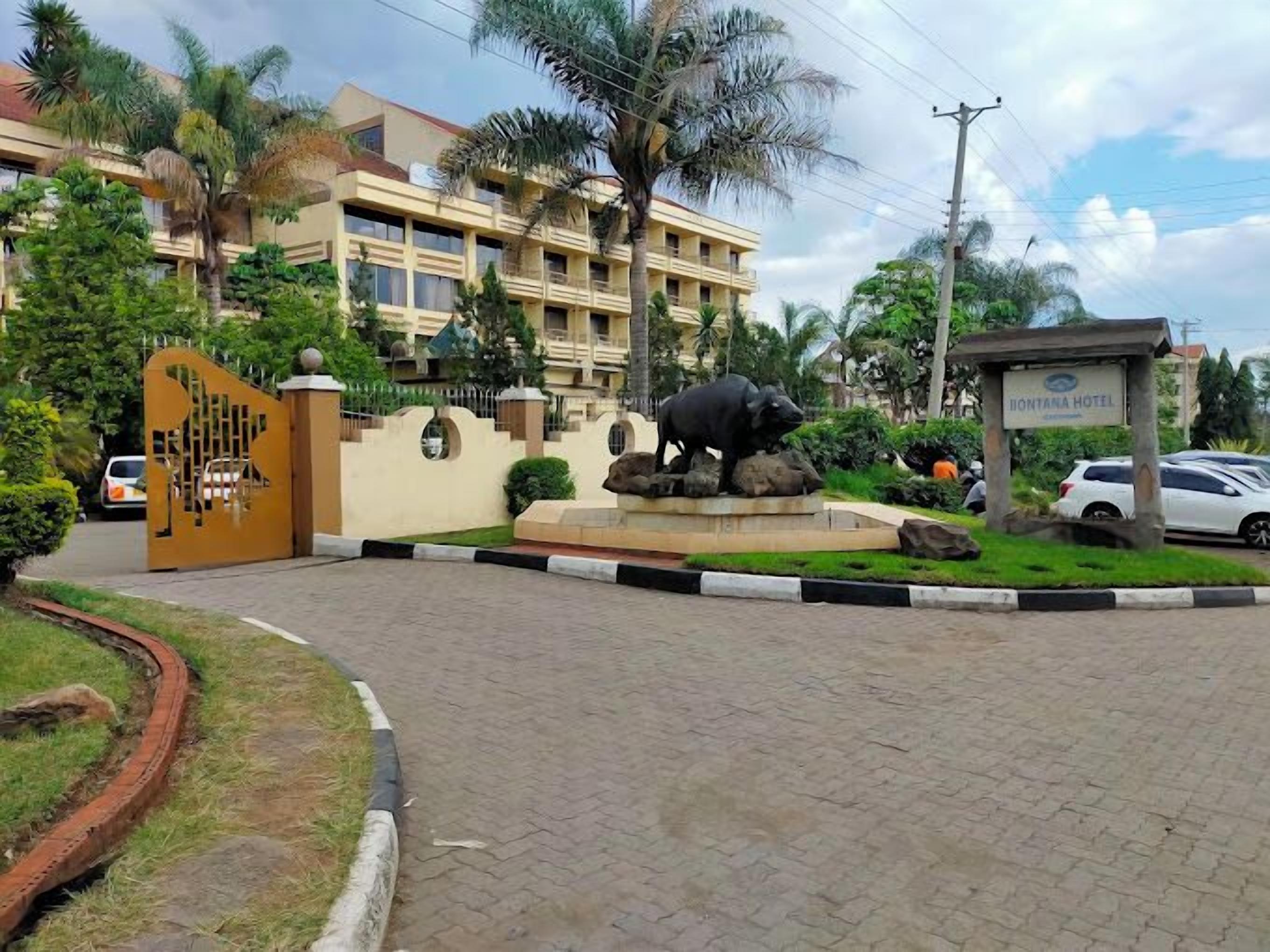 Majoituspaikan sisäänkäynti