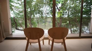 Grand Suite, Balcony, River View | Terrace/patio