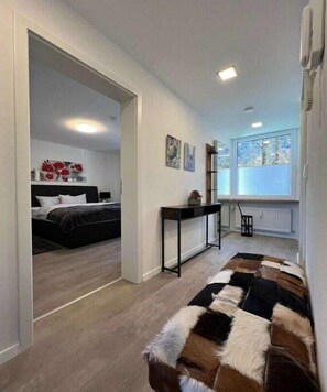 1 Schlafzimmer, Bügeleisen/Bügelbrett, Internetzugang, Bettwäsche