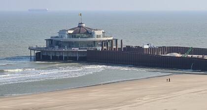 Apartment in Blankenberge with Sea View