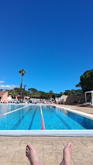 Pool - Mobilhome, air-conditioned in 5 🌟 campsite, puget sur argens (Puget-sur-Argens)
