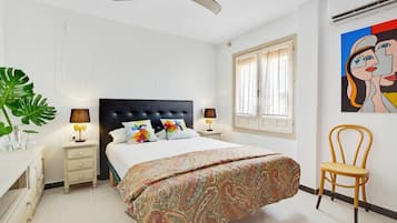 2 Schlafzimmer, BĂŒgeleisen/BĂŒgelbrett, WLAN