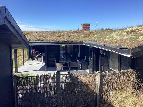 Hus | Udsigt fra overnatningsstedet