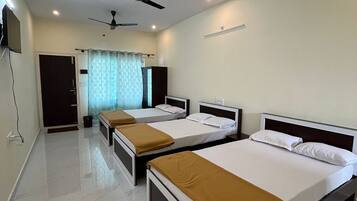 Premium bedding, Select Comfort beds, individually furnished