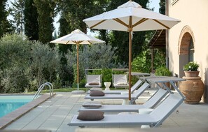 Una piscina riscaldata
