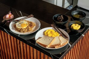 Breakfast meal - Wood Village Nusa Dua Bali (Kutuh)