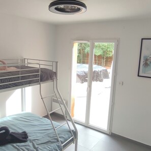 3 slaapkamers, beddengoed