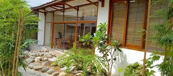 Japandi inspired Ryokan in Jakarta, Great location with large swimming pool