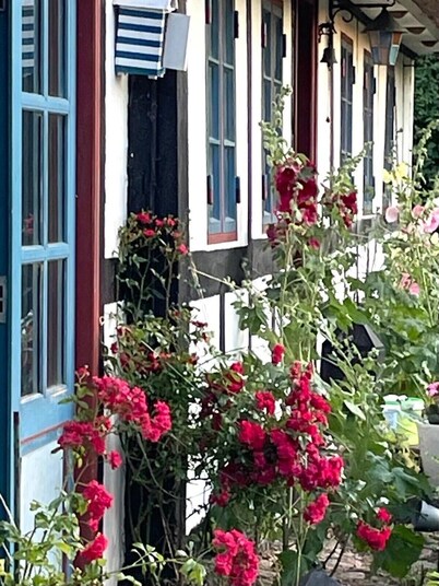 Cozy half-timbered cottage on the island of Funen/Denmark