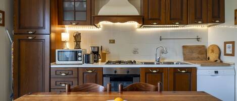 Microwave, oven, dishwasher