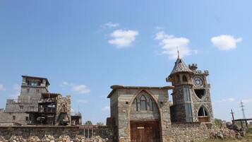 Voorkant van accommodatie