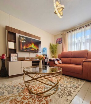 Family Apartment | Living area - Lux Suites Havan Furnished Apartments (Nakuru)