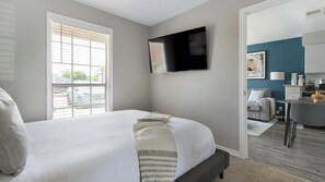 1 bedroom, desk, iron/ironing board, WiFi