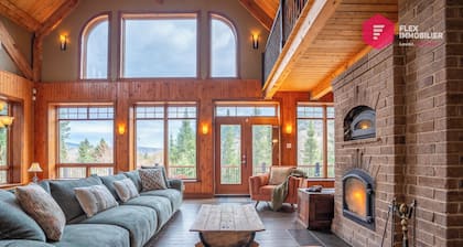 Stoneham's St-Évasion / 25 min from Quebec - SPA for 9 - Billiards - Waterfront