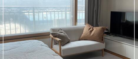 1 間睡房、熨斗/熨衫板、Wi-Fi、床單