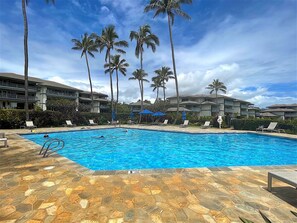 Udendørs pool, opvarmet pool