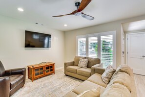 House (2 Bedrooms) | Interior - Walk to Park & Aquatic Center: Airy Redding Home! (Redding)