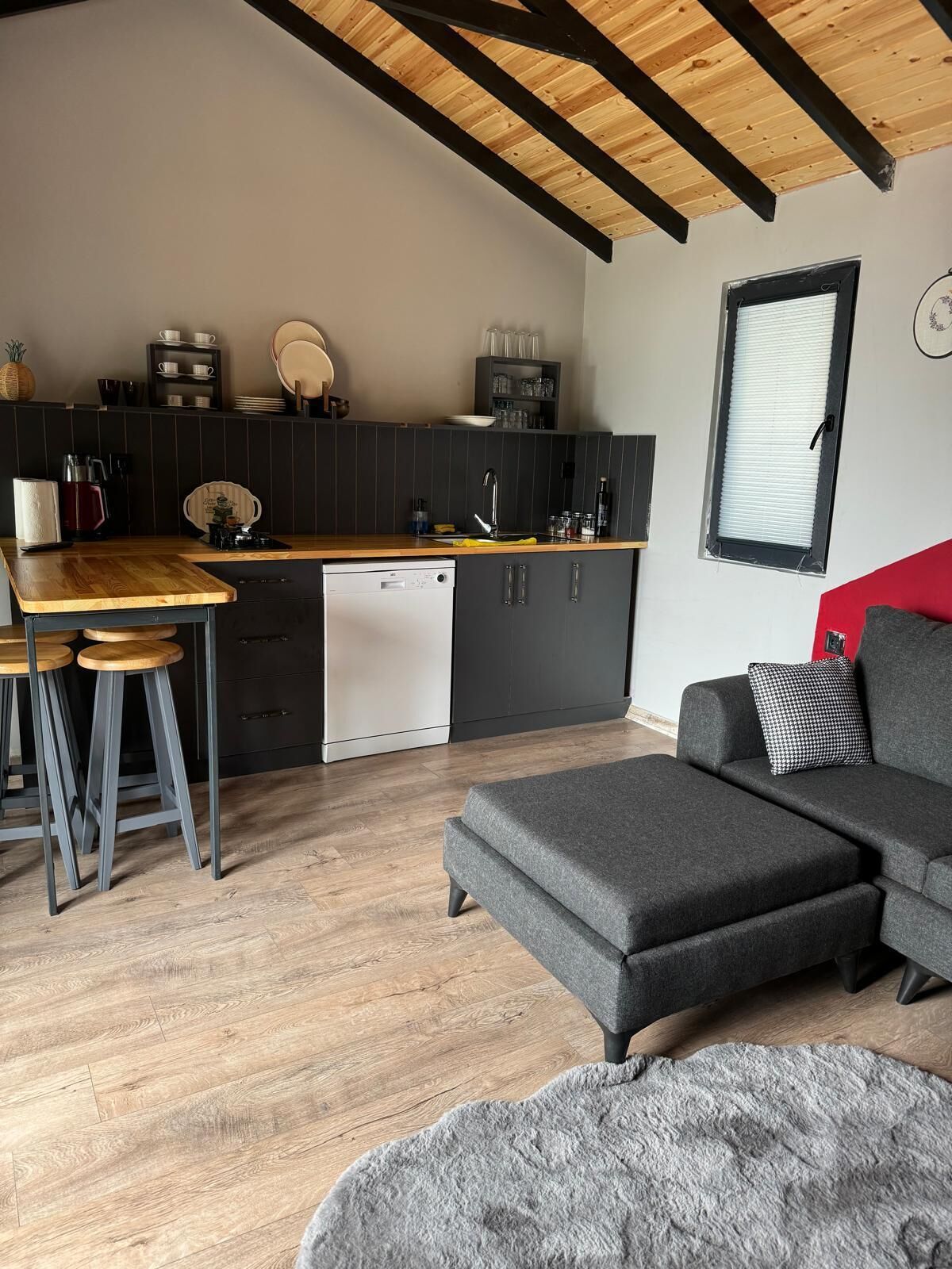 Standard-Bungalow, Meerblick | Wohnbereich