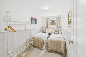 2 bedrooms, iron/ironing board, travel crib, WiFi