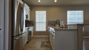 Fridge, microwave, oven, stovetop - Gorgeous Pool Home by the Beach! 12208 Siesta Dr. (Fort Myers Beach)
