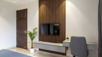 Studio, byutsikt | Oppholdsområde