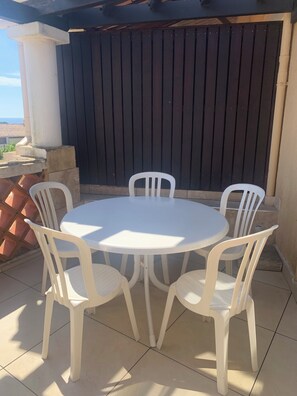 Outdoor dining - Apartment 4/5 pers Cap Esterel Agay sea view (Saint-Raphaël)