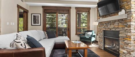 تلفزيون، مدفأة