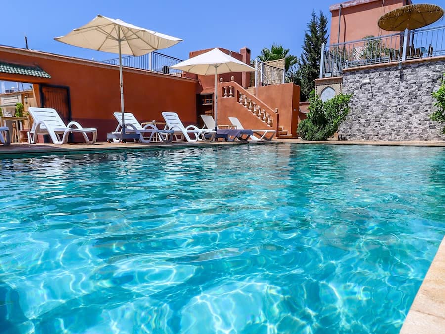 10 utendørsbassenger