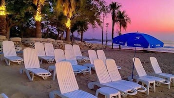 Private beach nearby