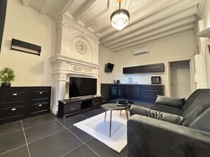 Smart TV - Appart 2, Beautiful ground floor apartment with air conditioning and terrace (Limoges)