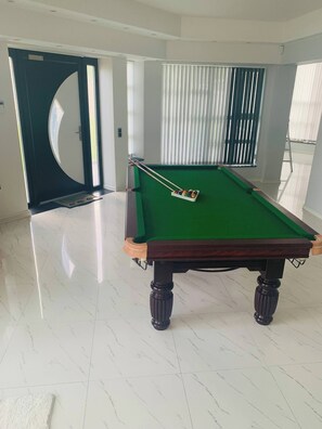 Villa, 4 Bedrooms, Balcony, City View | Games room