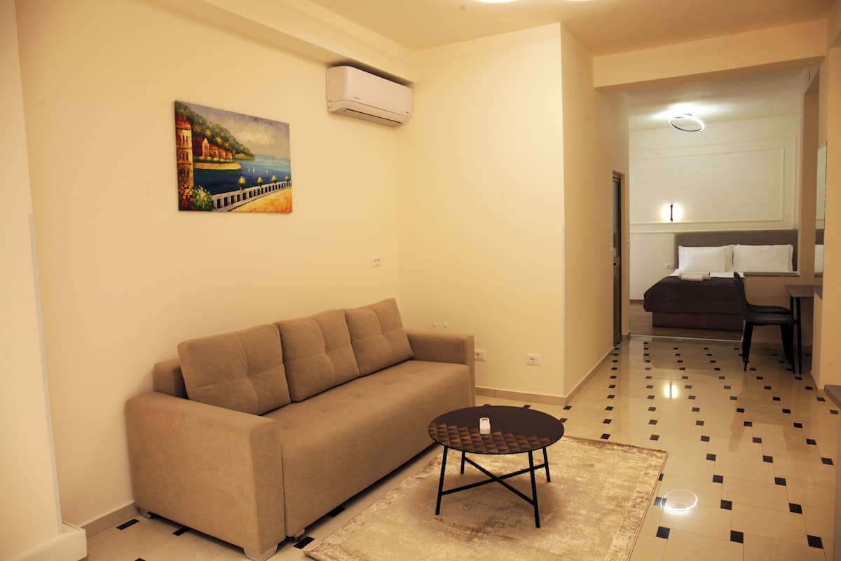 Classic Triple Room, Balcony, City View | Iron/ironing board, free WiFi
