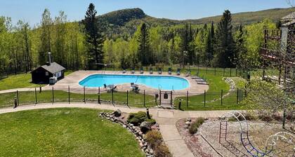 The Oak Cottage Ski in out Pool Hot Tub Views of Lutsen Mtn