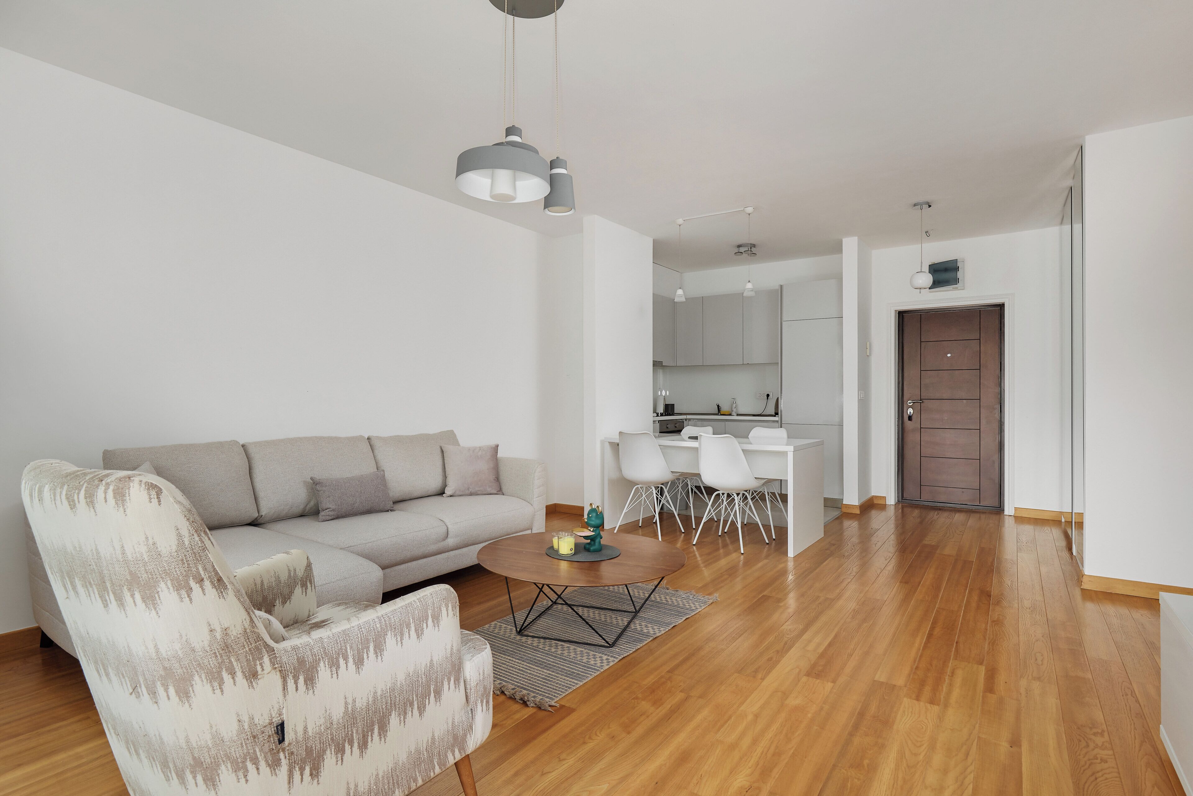 Deluxe Apartment, Partial Sea View | Living room