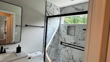 Towels, soap, toilet paper