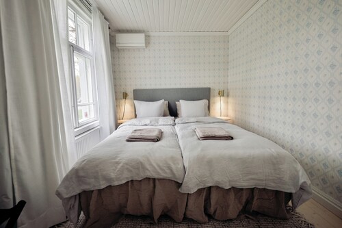 The West Wing provides accommodation for up to 12 people.