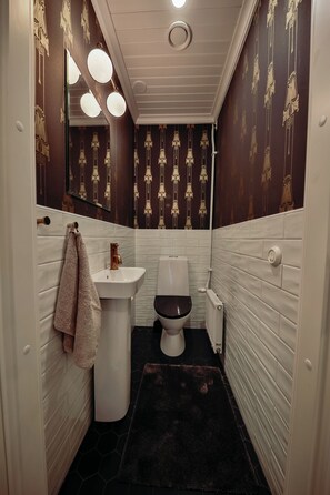 مجففات شعر، مراحيض شطف، مناشف، صابون