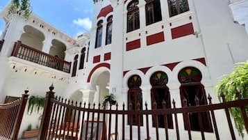 Majoituspaikan julkisivu