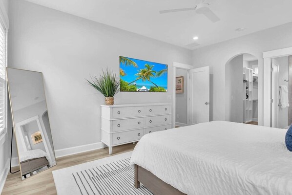 5 bedrooms, travel cot, WiFi, bed sheets