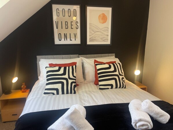 1 makuuhuone, silitysrauta/-lauta, ilmainen Wi-Fi, vuodevaatteet