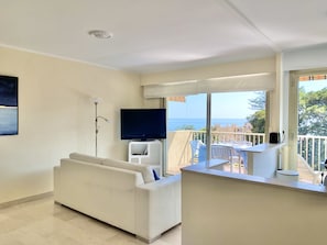 TV - Studio with sea view - Fontana Rosa (Menton)