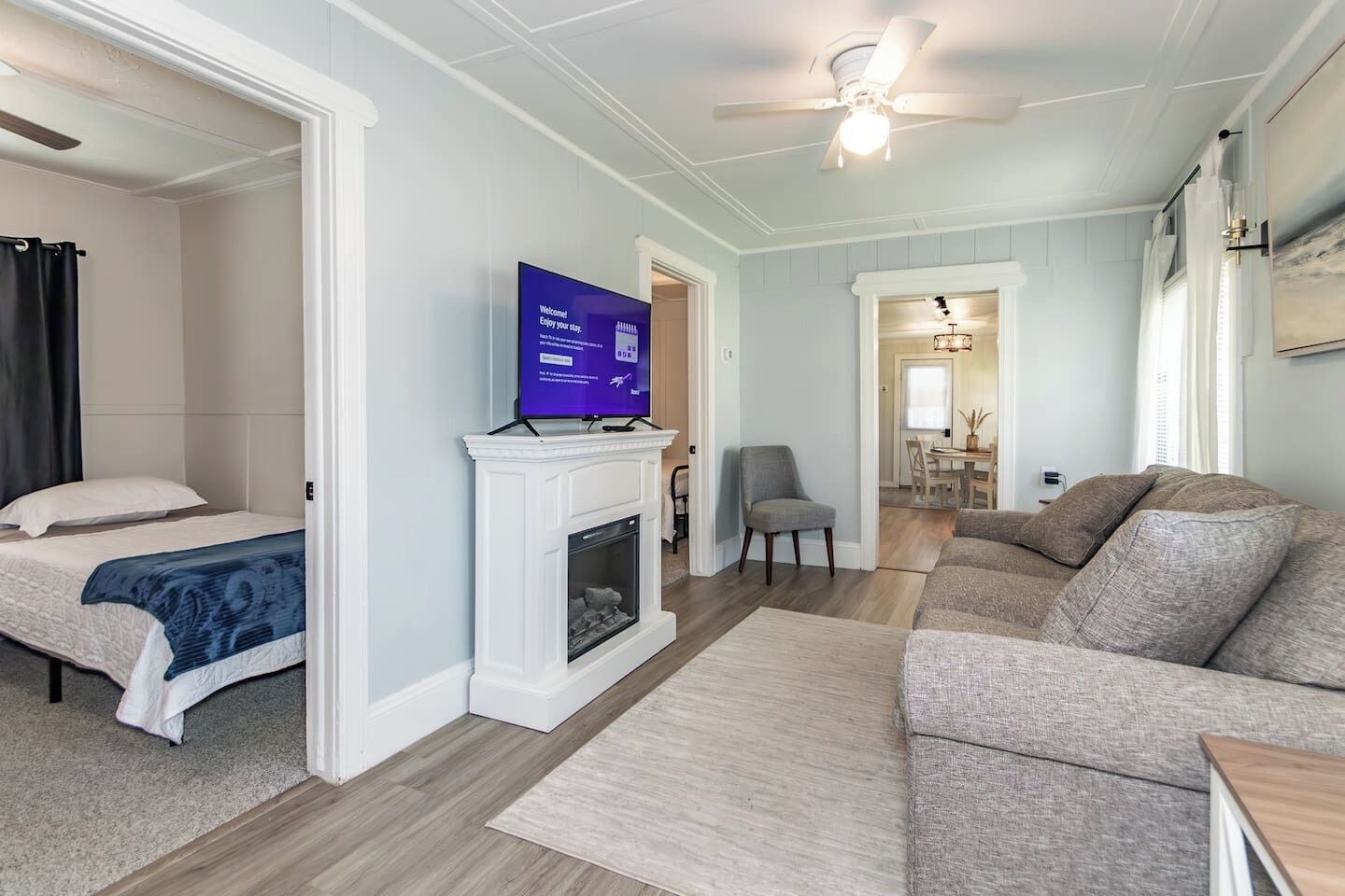 3 bedrooms, iron/ironing board, free WiFi, bed sheets