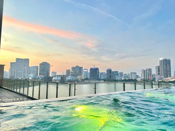 Seasonal outdoor pool