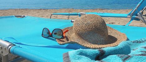 A la platja i gandules de platja